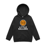 Little Ballers Pullover Hood Black - Kids/Youth